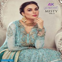 AL KHUSHBU MISTY VOL 2 GEORGETTE WORK PAKISTANI FANCY SUITS