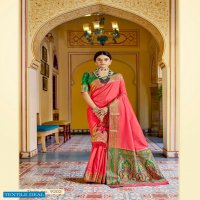 Rajpath Aarchi Wholesale Soft Banarasi Rich Pallu Sarees