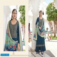 Alok Akshitii Wholesale Pure Zam Cotton Work Dress Material