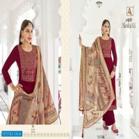 Alok Akshitii Wholesale Pure Zam Cotton Work Dress Material