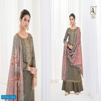 Alok Tarunika Wholesale Pure Zam Cotton Self Work Dress Material