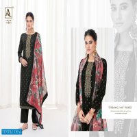 Alok Tarunika Wholesale Pure Zam Cotton Self Work Dress Material