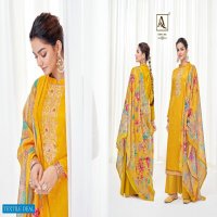 Alok Tarunika Wholesale Pure Zam Cotton Self Work Dress Material