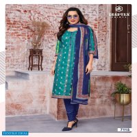 Deeptex Miss India Vol-71 Wholesale Pure Cotton Printed Dress Material