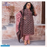 Deeptex Miss India Vol-71 Wholesale Pure Cotton Printed Dress Material