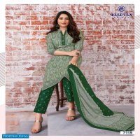 Deeptex Miss India Vol-71 Wholesale Pure Cotton Printed Dress Material