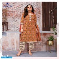 Deeptex Miss India Vol-71 Wholesale Pure Cotton Printed Dress Material