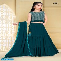 Alka Vol-26 Wholesale Kidswear Lehengas Choli