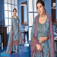 Alok Sheep Wholesale Swaroski And Diamond Work Dress Material