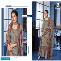 Alok Sheep Wholesale Swaroski And Diamond Work Dress Material