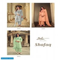 Bela Shafaq Wholesale Resham Muslin Casual Salwar Suits