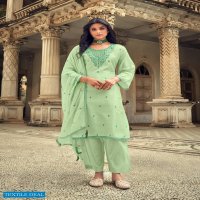 Bela Shafaq Wholesale Resham Muslin Casual Salwar Suits