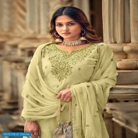 Bela Shafaq Wholesale Resham Muslin Casual Salwar Suits