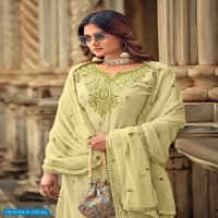 Bela Shafaq Wholesale Resham Muslin Casual Salwar Suits