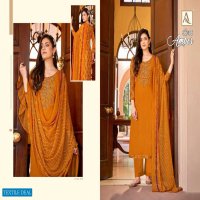 Alok Amber Wholesale Pure Viscose Reyon Diamond Work Dress Material