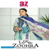 Alzohaib Zoohra Wholesale Lawn Cotton Printed Dress Material