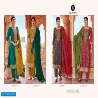 SAYURI BY KALARANG VISCOSE SILK PARTY WEAR SUITS