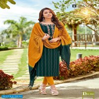 Kadlee Shanaya Vol-3 Wholesale Full Stitched Kurti With Pant And Dupatta