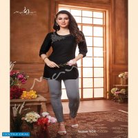 Mayur Stone Vol-5 Wholesale Designer Swaroski Work Kurti With Lycra Pant