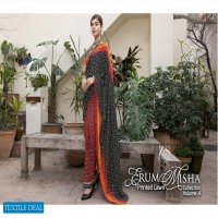 ZS Erum Misha Printed Lawn Collection Vol-4 Wholesale Pakistani Dress