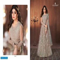 RAABTA BY AASHIRWAD FREE SIZE READYMADE ANARKALI LONG DRESSES