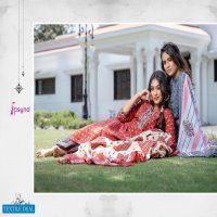 PSYNA COTTON CANDY PRINTED KURTI WITH BOTTOM & DUPATTA