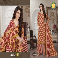 JT Alia Vol-20 Wholesale Pure Cotton Printed Dress Material
