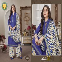 JT Alia Vol-20 Wholesale Pure Cotton Printed Dress Material