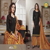 JT Alia Vol-20 Wholesale Pure Cotton Printed Dress Material