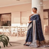 KASHVI CREATION JHOOMAR GEORGETTE INNOVATIVE LEHARIYA PRINT SAREE CATALOG