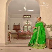 KASHVI CREATION JHOOMAR GEORGETTE INNOVATIVE LEHARIYA PRINT SAREE CATALOG