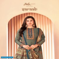 Bela Saraab Wholesale Cotton Silk Digital Print Salwar Suits