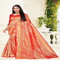 Santraj 1004 Wholesale Banarasi Silk Saree Collection