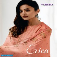 Varsha Erica Wholesale Pure Muslin With Self Work Salwar Suits