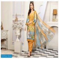 Aone Marjan Embroidered Lawn With Chiffon Dupatta Pakistani Suits