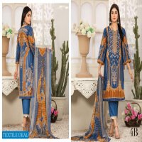 Aone Marjan Embroidered Lawn With Chiffon Dupatta Pakistani Suits