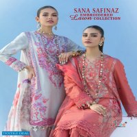 SHREE FAB SANA SAFINAZ PURE LAWN COTTON PAKISTANI SALWAR SUITS