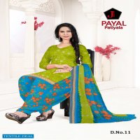 J Tex Payal Patiyala Wholesale Soft Cotton Printed Dress