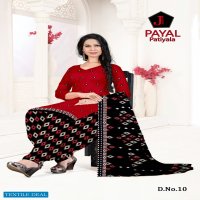 J Tex Payal Patiyala Wholesale Soft Cotton Printed Dress