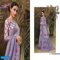 Joh Rivaaj Chhapai Vol-1 Wholesale Floral Printed Sarees