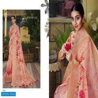 Joh Rivaaj Chhapai Vol-1 Wholesale Floral Printed Sarees
