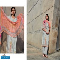 Omtex Coral Wholesale Lawn Cotton With Hand Work Suits