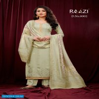 Rama Raazi Misri Wholesale Pure Musleen With Work Straight Salwar Suits