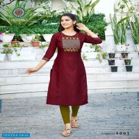 Aradhna Parrot Vol-8 Wholesale Indian Style Long Kurtis