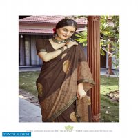 LILI FLORA BY VALLABHI BRASSO PRINTED DESIGNER SAREES