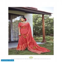 LILI FLORA BY VALLABHI BRASSO PRINTED DESIGNER SAREES