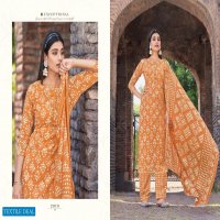 Radha Rumy Vol-2 Wholesale Cotton Batik Print With Neck Patti Dress Material