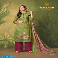 Suryajyoti Meenaz Vol-4 Wholesale Pure Cotton Lawn Dress Material