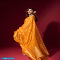 RAJPATH AMULY ORGANZA SILK FANCY SAREES COLLECTION