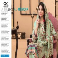 Al Karam Kesariya Vol-4 Wholesale Lawn Cotton Dress Material